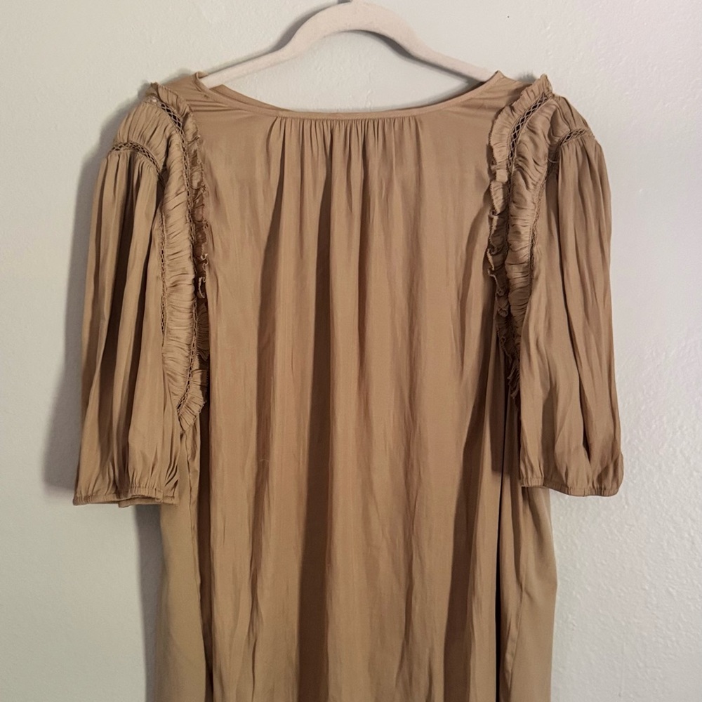 Ann Taylor Shirred Blouse